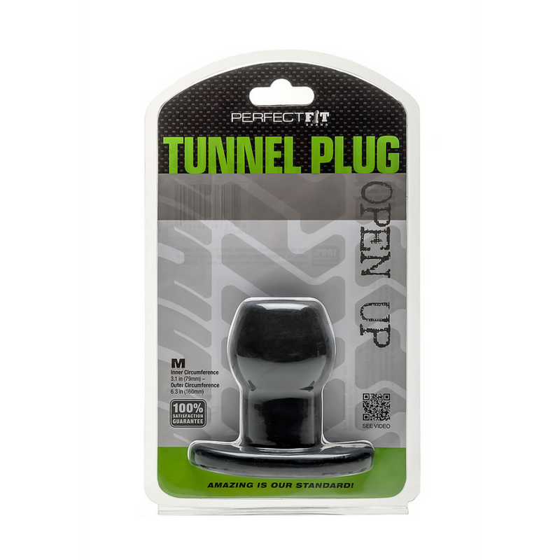 Tunnel Plug - Hollow Butt Plug - M