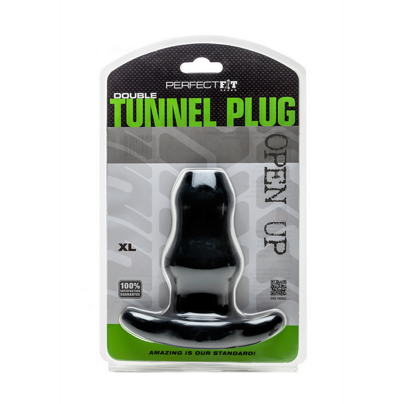 Double Tunnel Plug - Hollow Butt Plug - XL