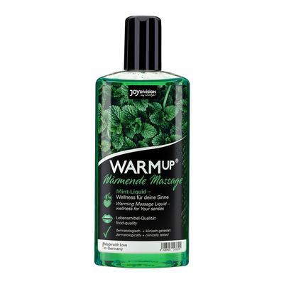 WARMup - Lubrifiant Chauffant Aromatisé - Menthe - 5 fl oz / 150 ml