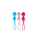 Billes V - Billes de Kegel - 3 Pièces - Turquoise/Rouge/Rose