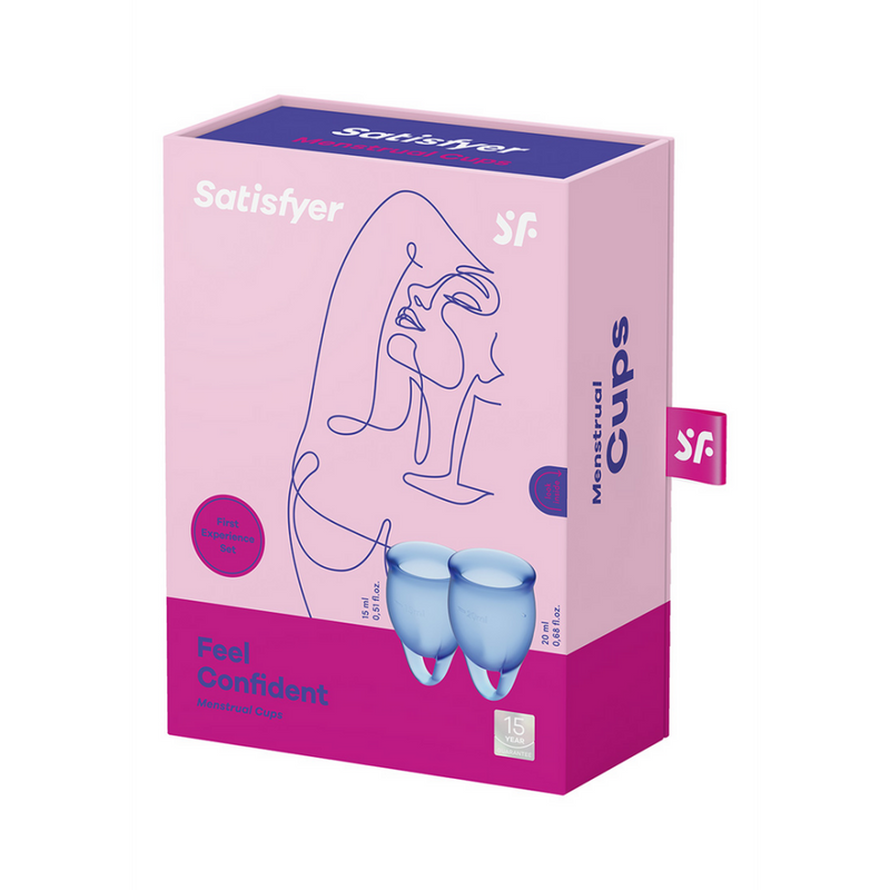 Ressentez de la confiance - Coupelle menstruelle - Bleu foncé