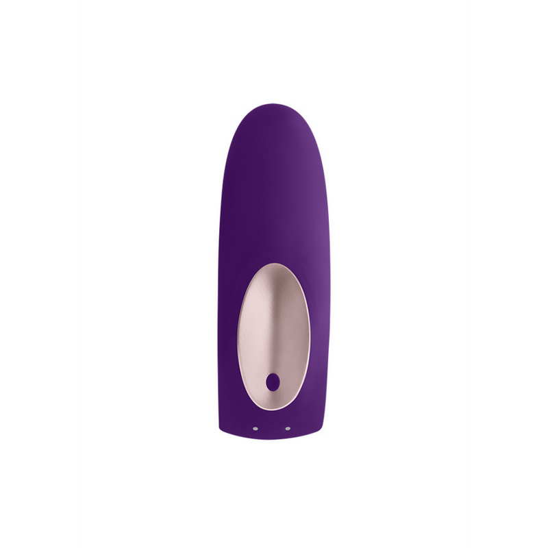 Double Plus - Remote Partner Vibrator - Purple