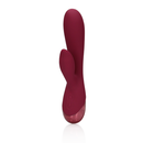 Vibromasseur en silicone lisse - Cerise noire