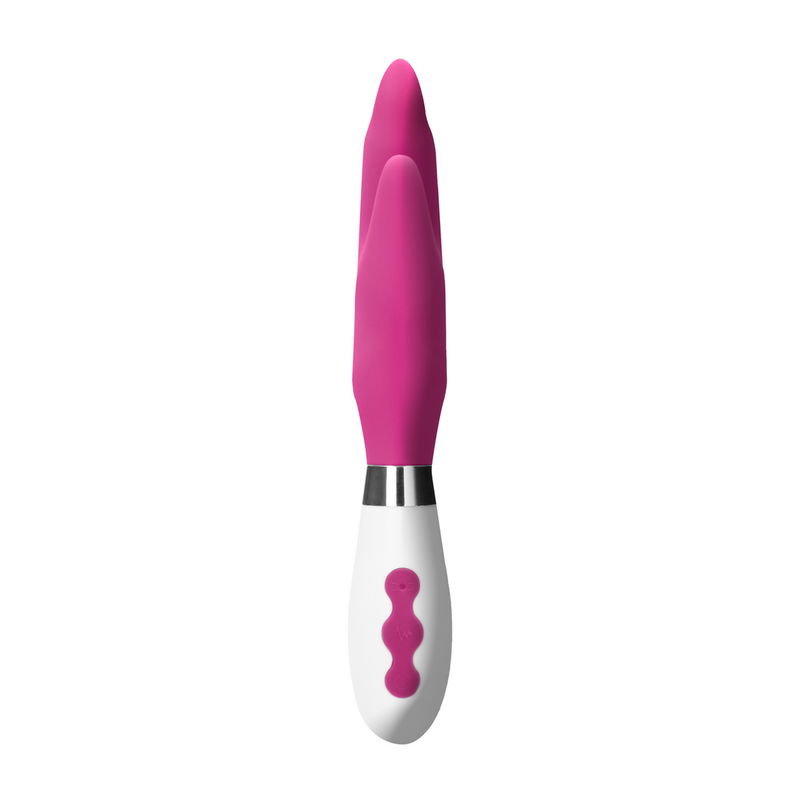 Athos - Stimulateur Clitoridien Rechargeable et Vibrateur - Rose