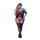 Ensemble Merry Widow et G-String - 2X - Noir