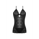 Nuisette et string - S/M - Noir