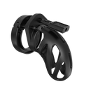 Modèle 24 - Cage de chasteté - 3,5'' / 9 cm - Noir