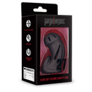 Modèle 27 - Cage de chasteté en silicone ultra doux - Noir