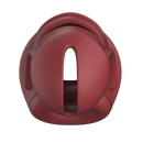 Modèle 28 - Ultra Soft Silicone Chastity Cage - Rouge