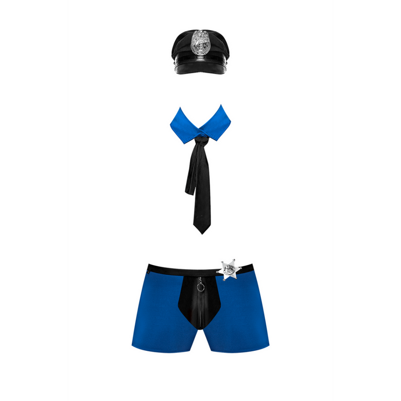 Costume d'Agent Frisk-Em - L/XL