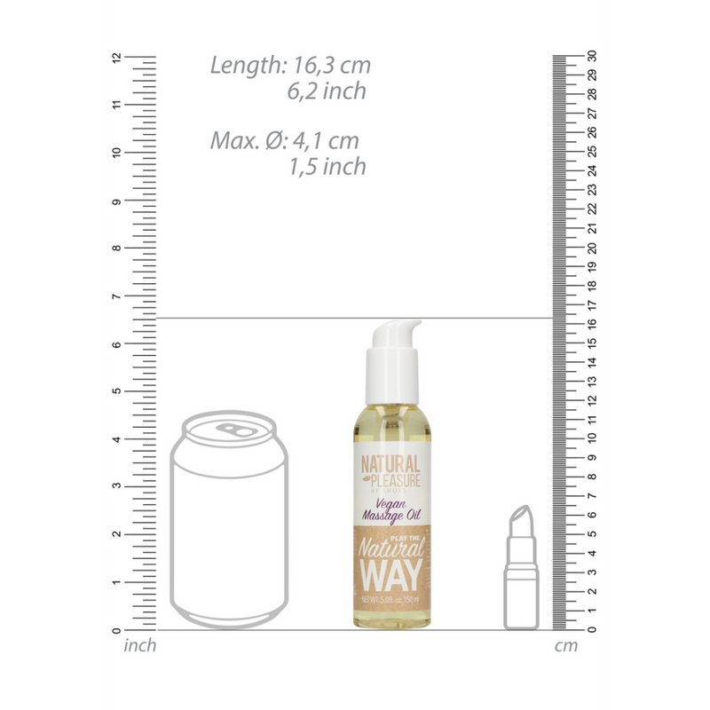 Huile de massage végétalienne - 5 fl oz / 150 ml