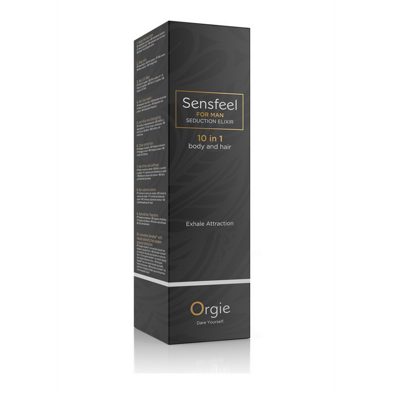 Sensfeel - Lotion pour cheveux et corps avec phéromones pour hommes - 3,38 fl oz / 100 ml