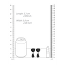 Pampilles de mamelons en forme de cœur