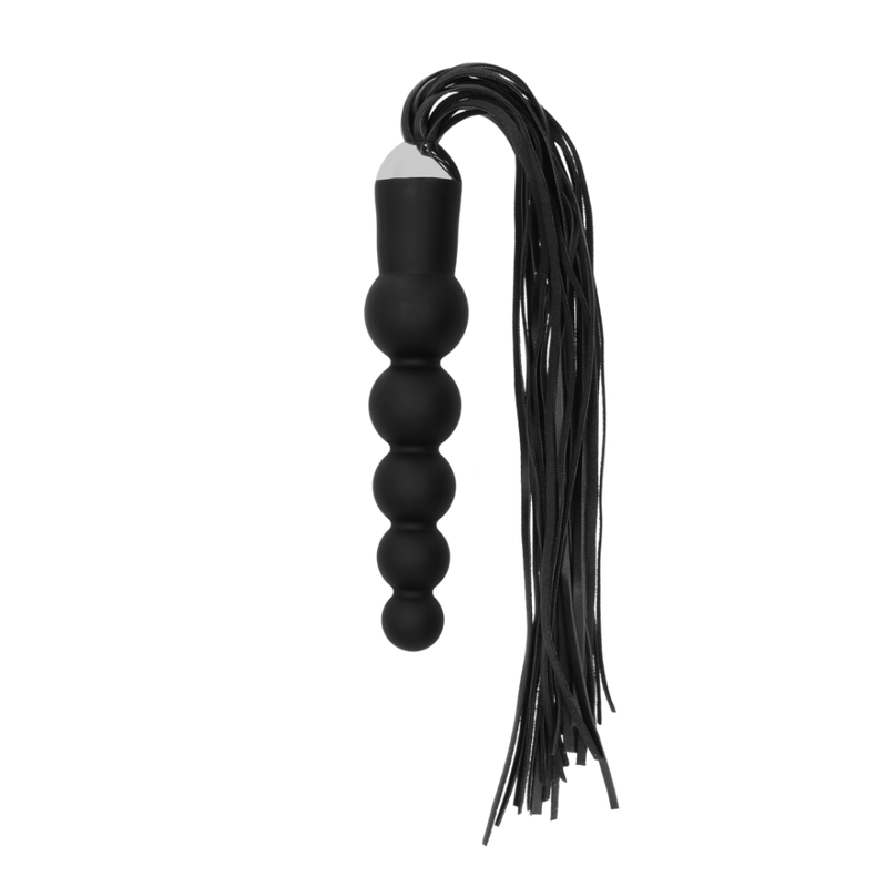 Whip with Curved Silicone Dildo