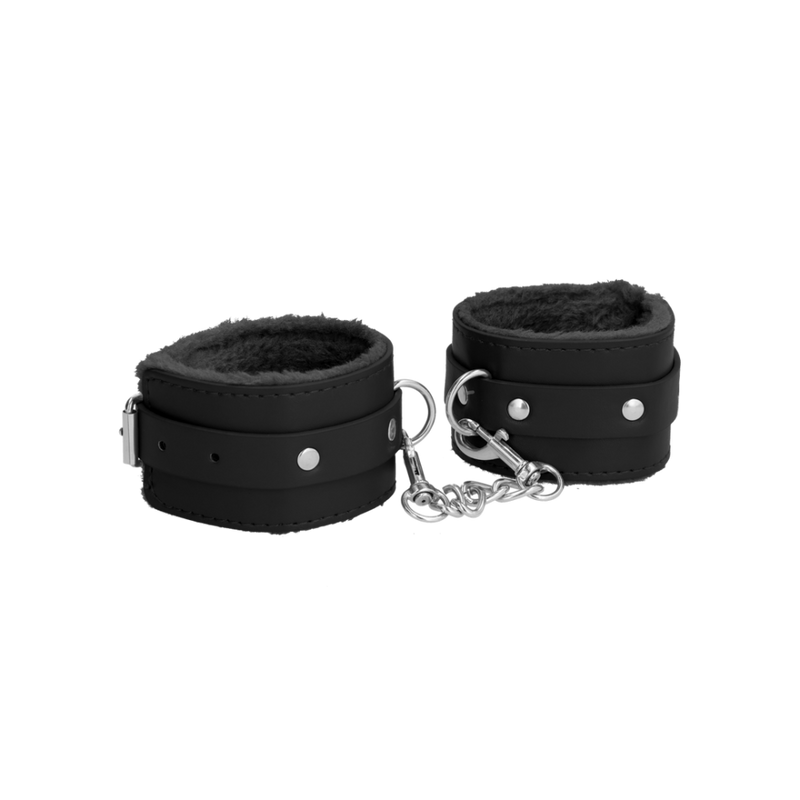 Menottes en cuir rembourrées