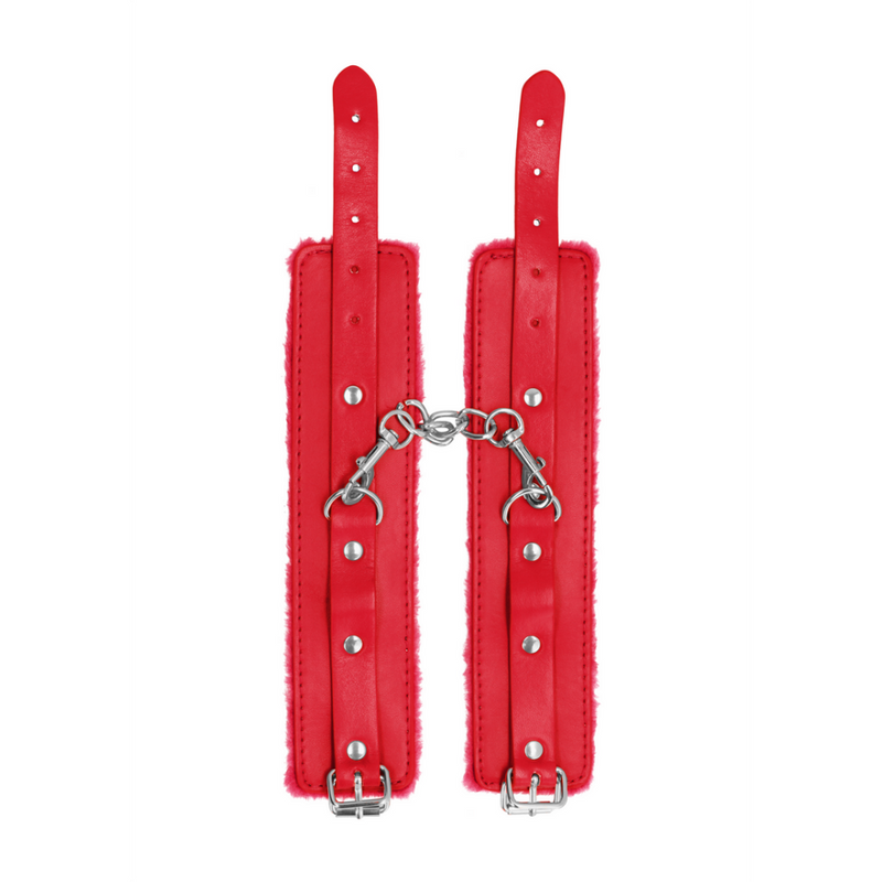 Menottes en cuir rembourrées