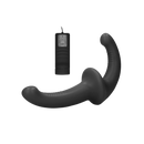 Vibrant Silicone Sans Sangle Strap-On