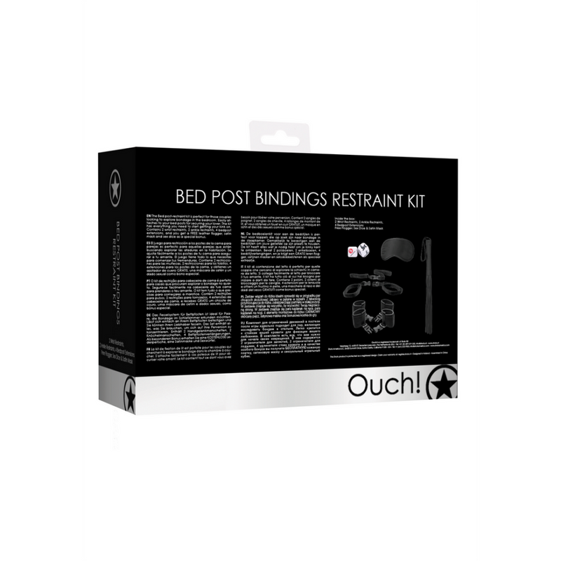 Kit de restraint avec attaches pour lits