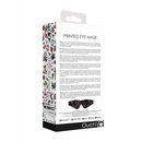 Masque de nuit imprimé