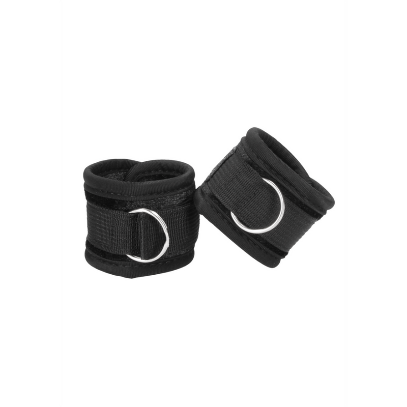 Menottes de cheville ajustables en velours