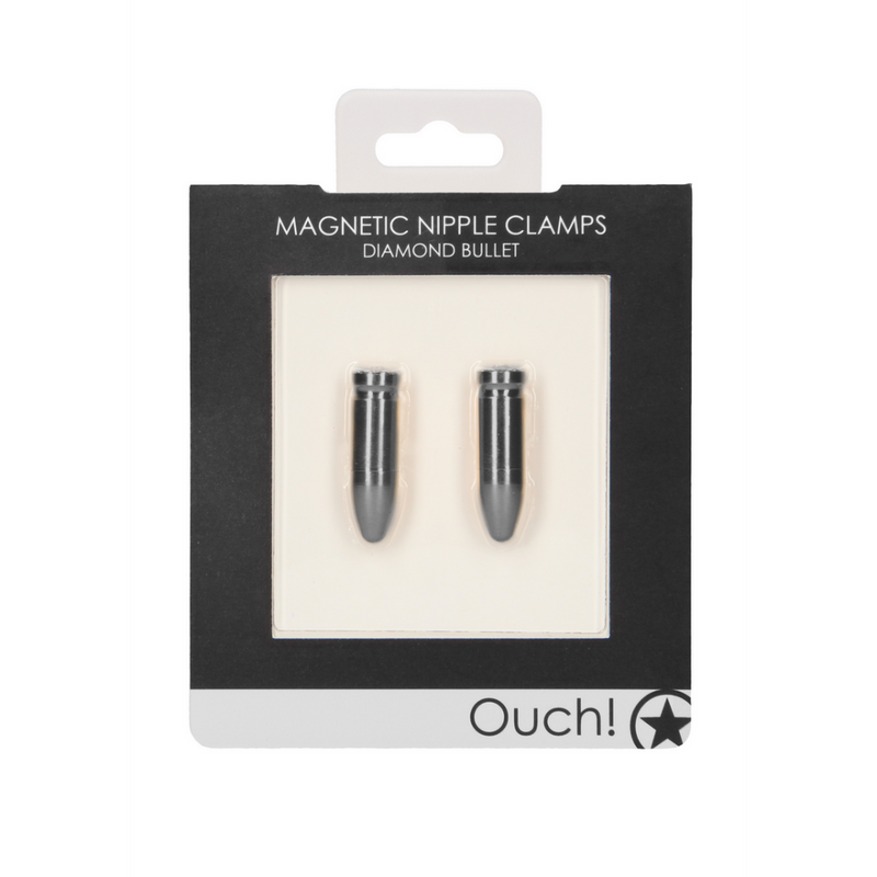 Magnetic Nipple Clamps Diamond Bullet