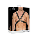 Harnais en cuir avec grande boucle - Taille unique