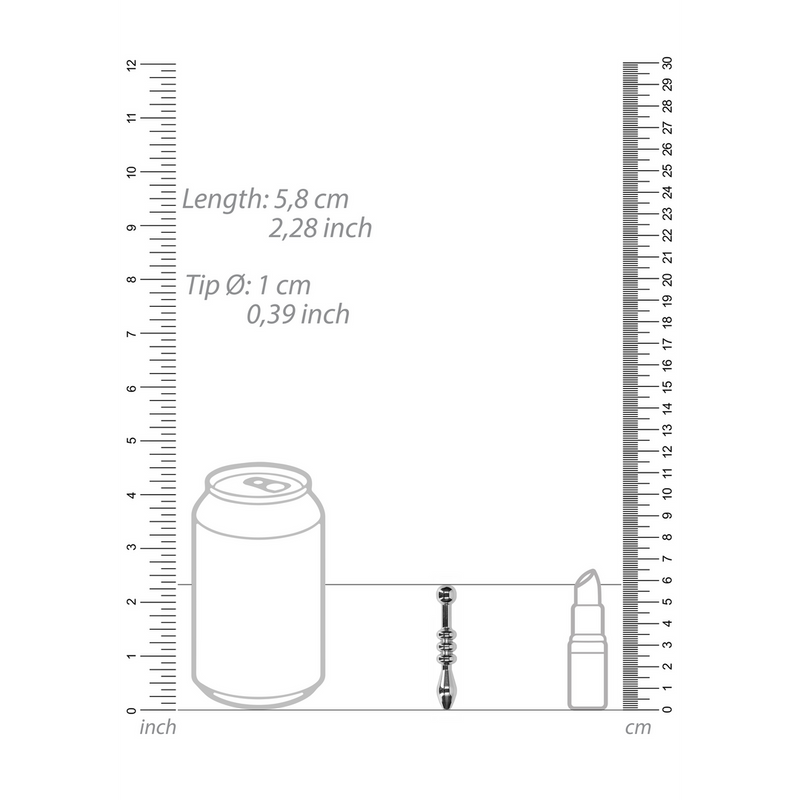 Metal Penis Plug - 0.4 / 10 mm