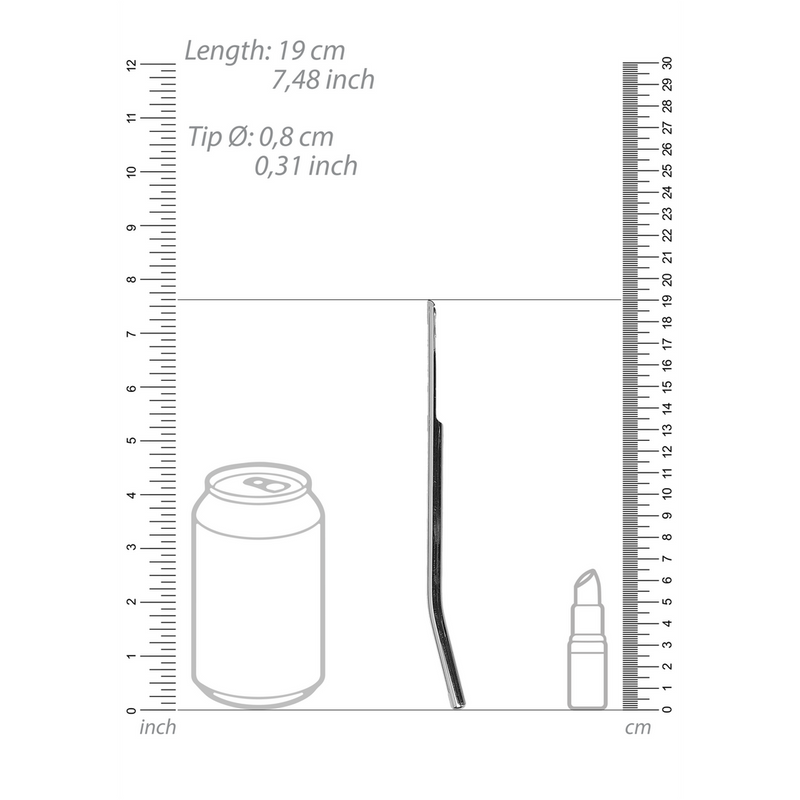 Dilateur en Acier Inoxydable - 0,3 / 8 mm