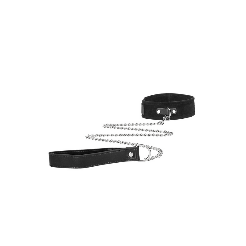 Velcro Collar with Leash and Handcuffs