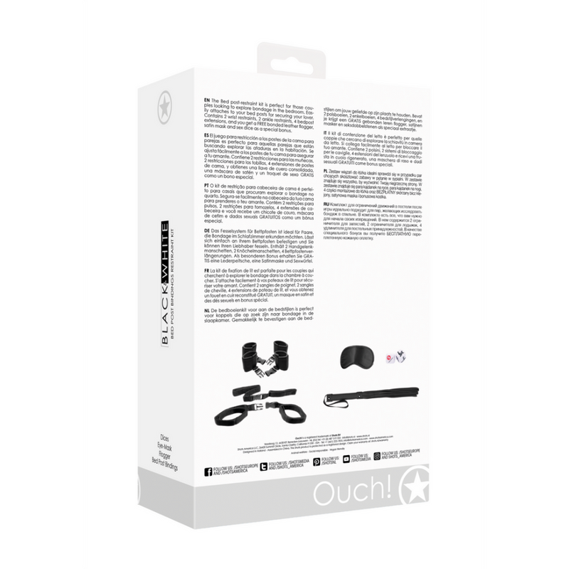 Bed Post Bindings Restraint Kit