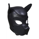 Masque en néoprène pour chiot - Noir