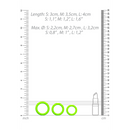 Ensemble de Cockrings - Brille dans le Noir - 3 Pièces