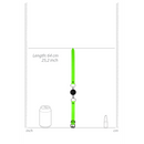 Boule de gag solide - Brillant dans le noir