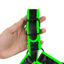 Harnais Bulldog avec boucle - Brille dans le noir - S/M