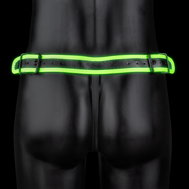 Striped Jockstrap - Glow in the Dark - L/XL