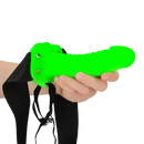 Harnais Strap-On Réaliste - Brille dans le Noir - 7 / 18 cm