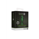 Plug Anal en Verre - Brille dans le Noir - Grand