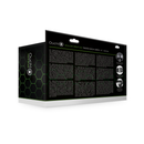 Gode Ceinture Texturé Courbé Luminescent dans le Noir - 8 / 20 cm - Vert Néon