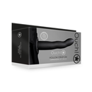 Strap-On Creux Courbé - 8 / 20 cm - Noir