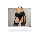 String Vibrant avec Harnais Réglables - XS/S - Noir