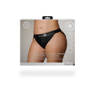 Harnais de culotte vibrant avec dos ouvert - XL/XXL - Noir