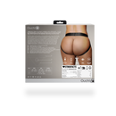 Harnais de culotte vibrant avec dos ouvert - XL/XXL - Noir