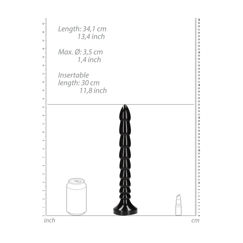 Serpent Anal Empilé - 12''/ 30 cm