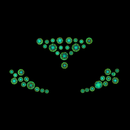 Autocollants de Bijoux Corporels - Visage