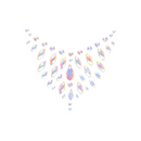 Autocollants de Bijoux Corporels - Poitrine