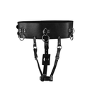 Ceinture avec support pour vibromasseur - Noir