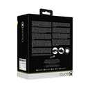 Gag à Bouche Ouverte avec Bouchon - Noir