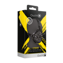 Harnais de tête avec spider gag et crochets de nez - Noir