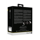 Masque de bondage zippé - Noir