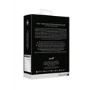 Masseur prostatique vibrant courbé avec télécommande - Noir